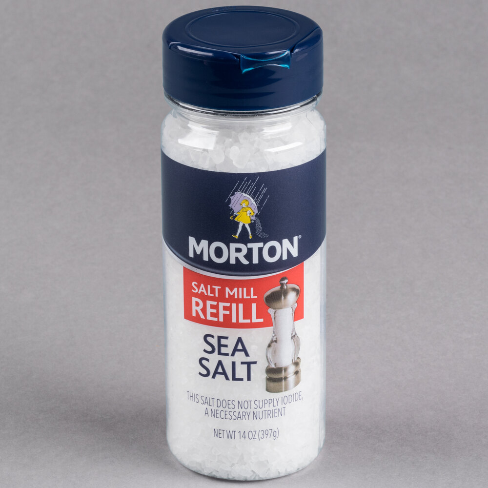 Morton 14 oz. Extra Coarse Sea Salt Grinder Refill