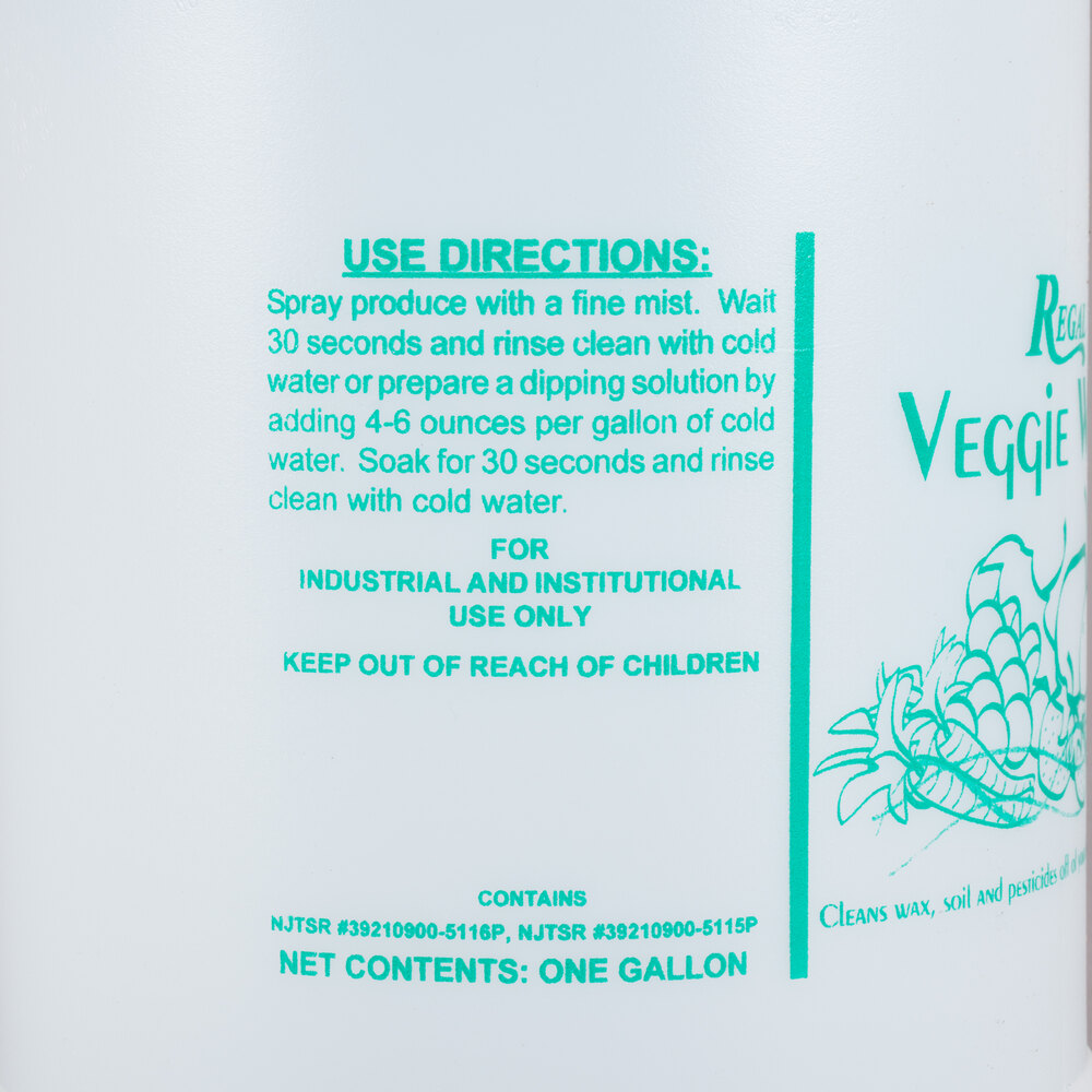 Regal Veggie Wash Fruit and Vegetable Wash Ecolab® 15932