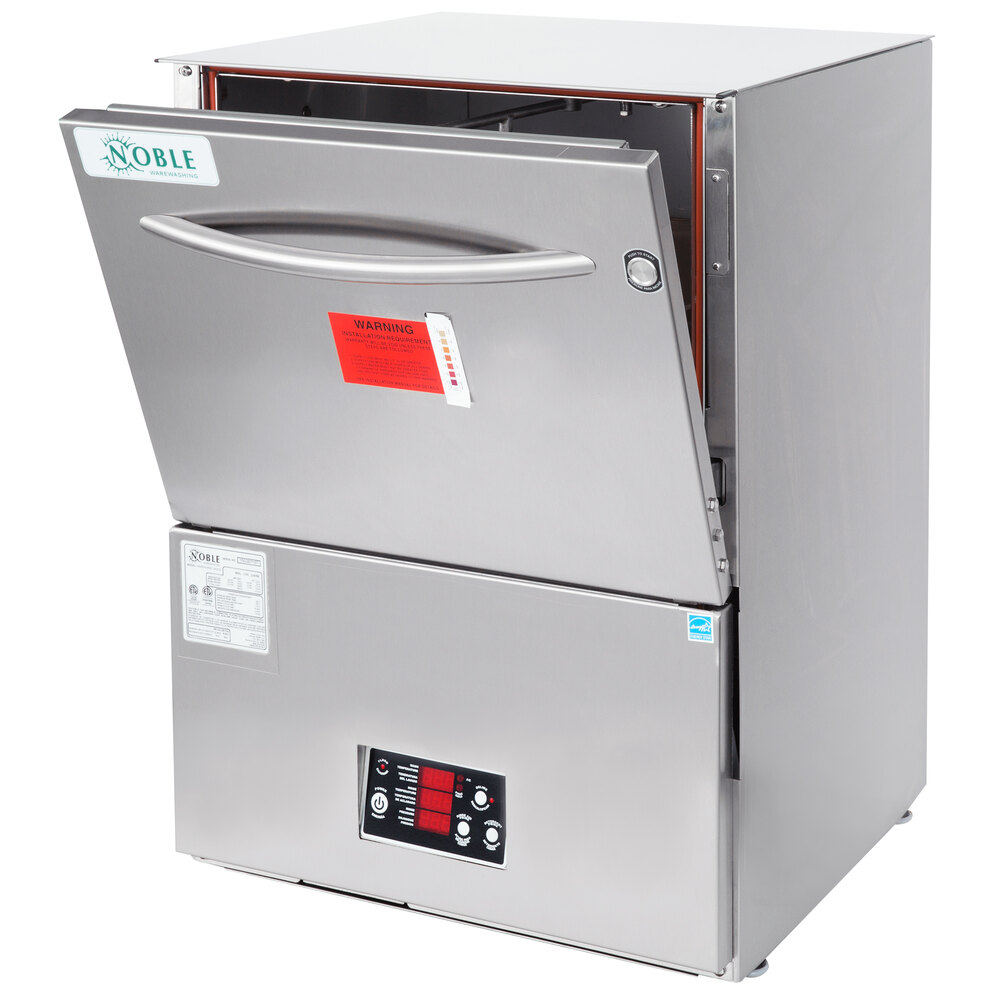 Noble Warewashing UH30E High Temperature Undercounter Dishwasher