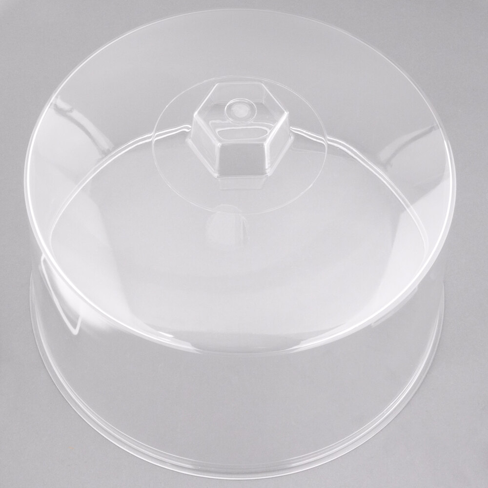Tablecraft 421 12" Clear Plastic Cake Cover