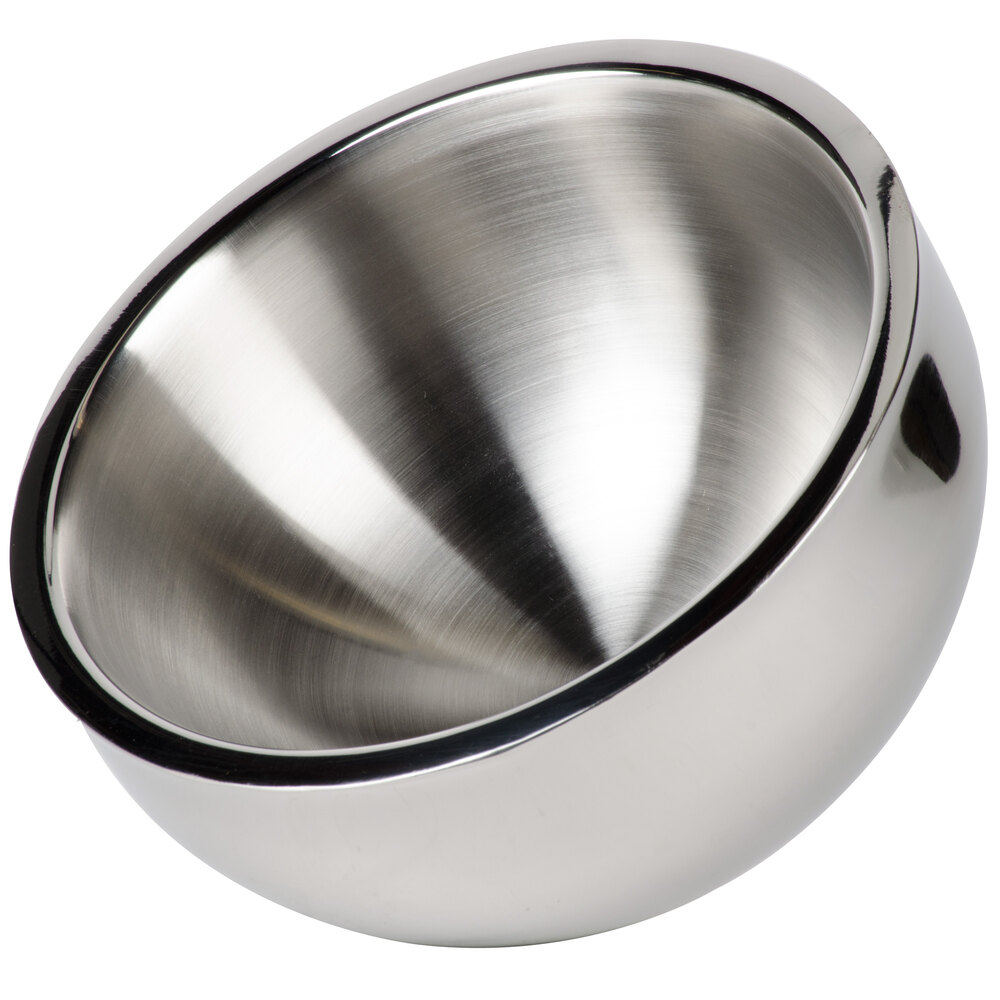 American Metalcraft AB12 108 oz. Double Wall Angled Insulated Serving