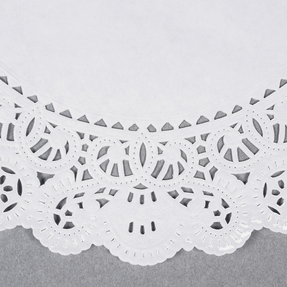 10" Paper Lace Doilies Round 500/Pack