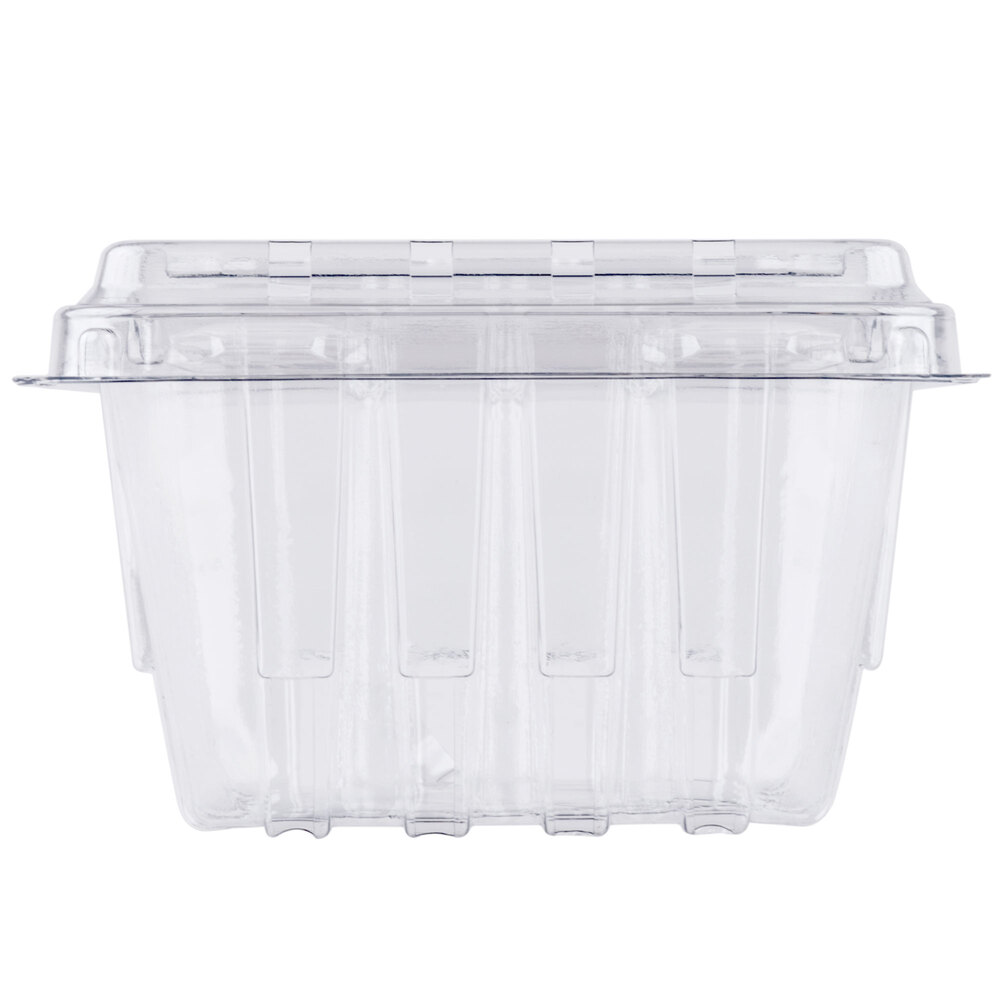 1 Pint Vented Clamshell Produce / Berry Container 480 / Case