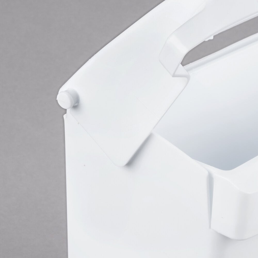 Rubbermaid 6140 Sanitary Napkin Receptacle (FG614000WHT)