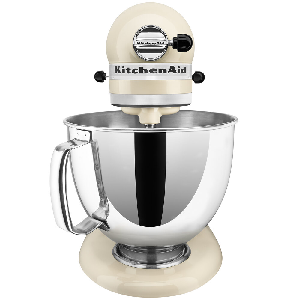 KitchenAid KSM150PSAC Almond Cream Artisan Series 5 Qt. Countertop Mixer