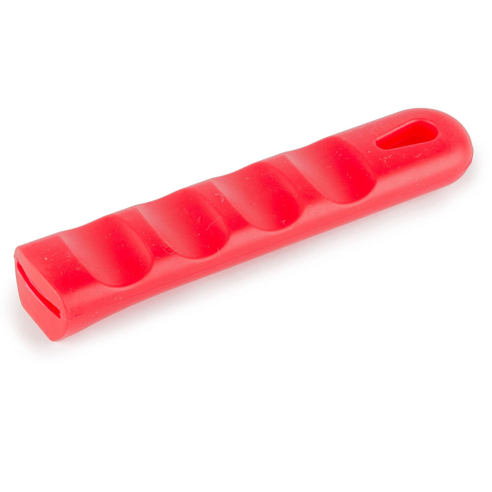 Red Removable Silicone Pan Handle Grip / Sleeve for 14" Fry Pans