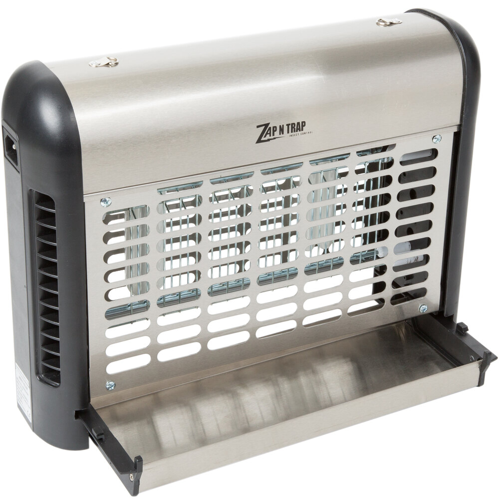 Zap N Trap Stainless Steel Insect Trap \/ Bug Zapper - 30W