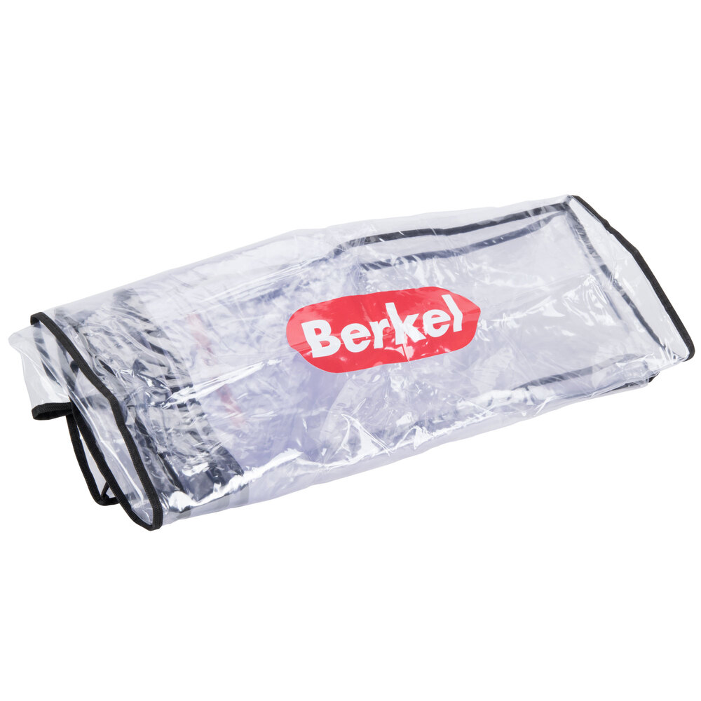 Berkel SLCRCVRLG Clear Vinyl Slicer Cover with Black Border 27" x 23