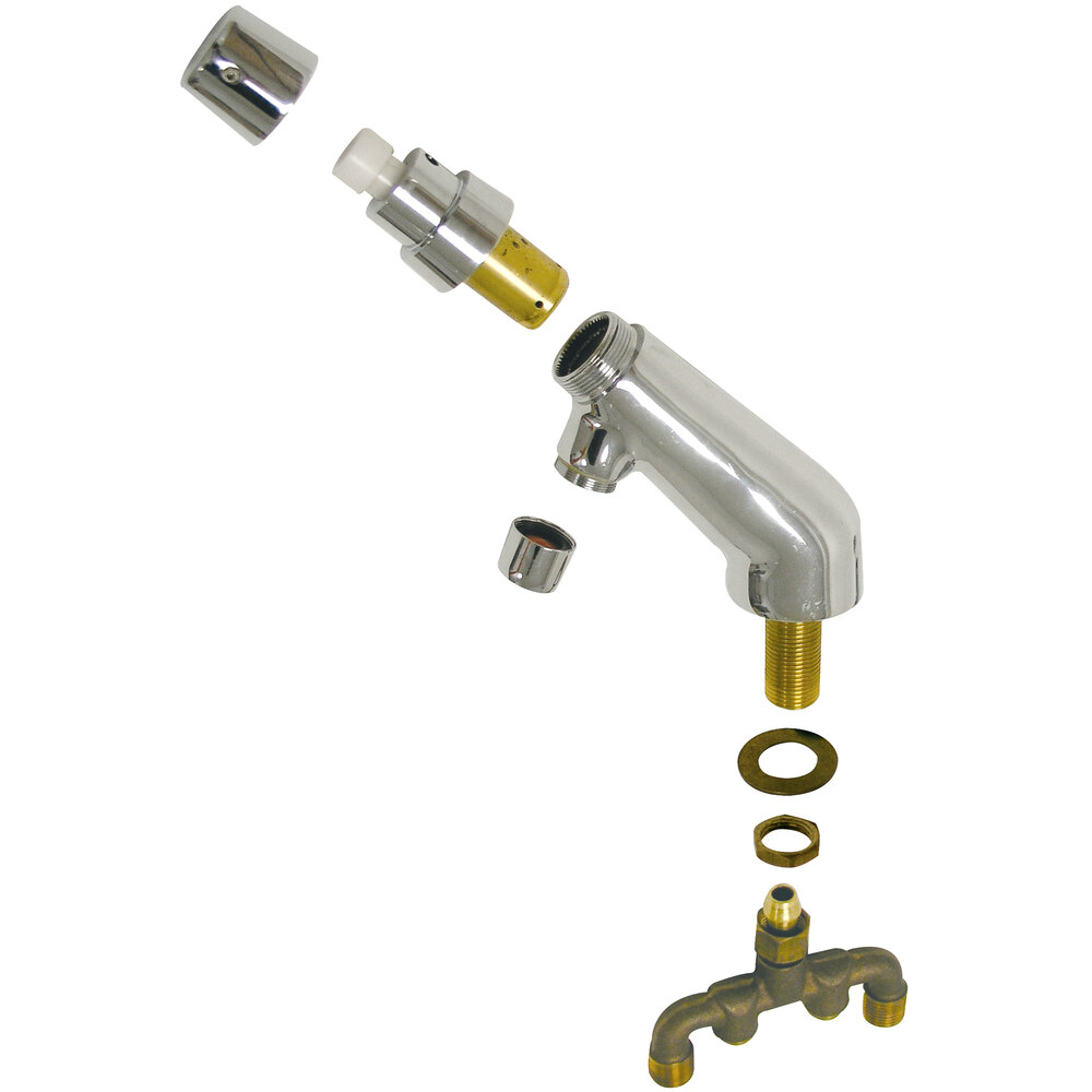 Advance Tabco K190 Deck Mount Push Button Metering Faucet