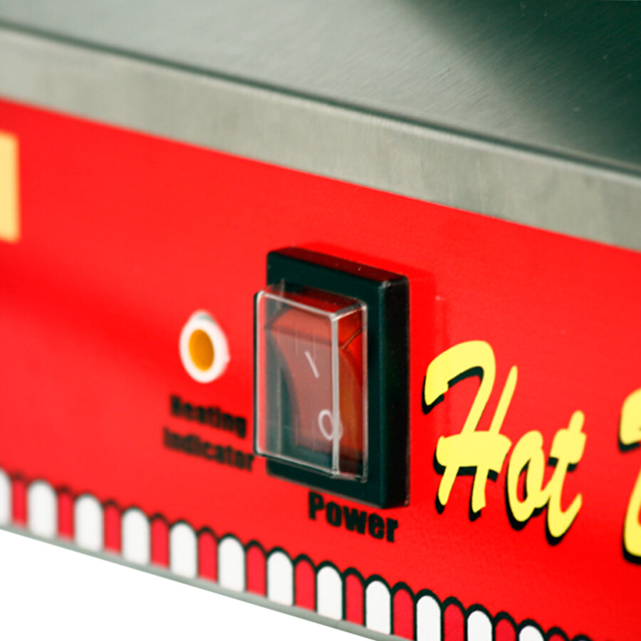 Paragon 8080 Classic Dog Hot Dog Steamer and Merchandiser 120V, 1200W