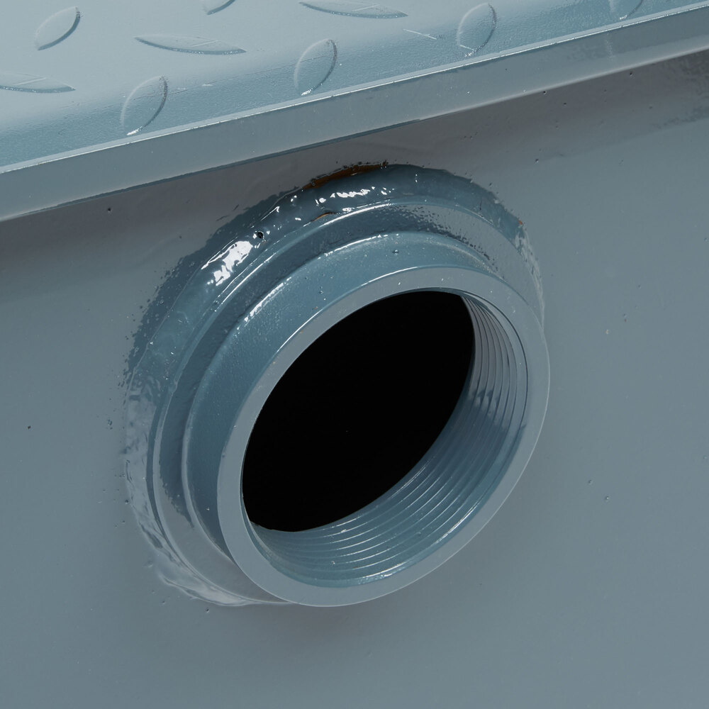 Watts WD20LTHD 40 lb. Low Profile Grease Trap with Threaded Connections