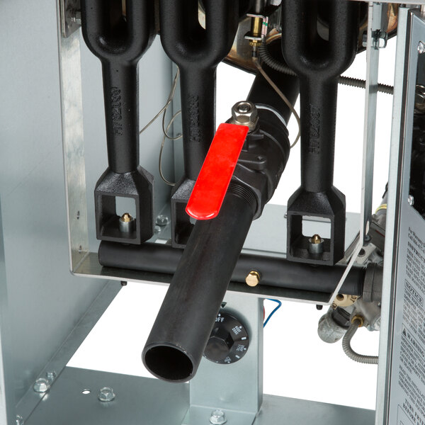 NEW 40 lb. Natural Gas Stainless Steel Commercial Floor Deep Fryer