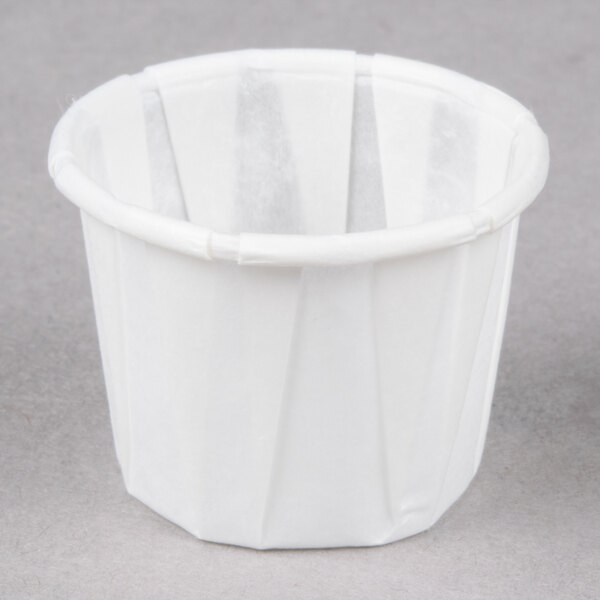 Dart Solo SCC050 .5 oz. White Paper Souffle / Portion Cups 250/Box
