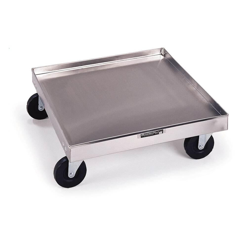 Lakeside 447 Stainless Steel Glass / Dish Rack Dolly 20 3/4" x 20 3/4