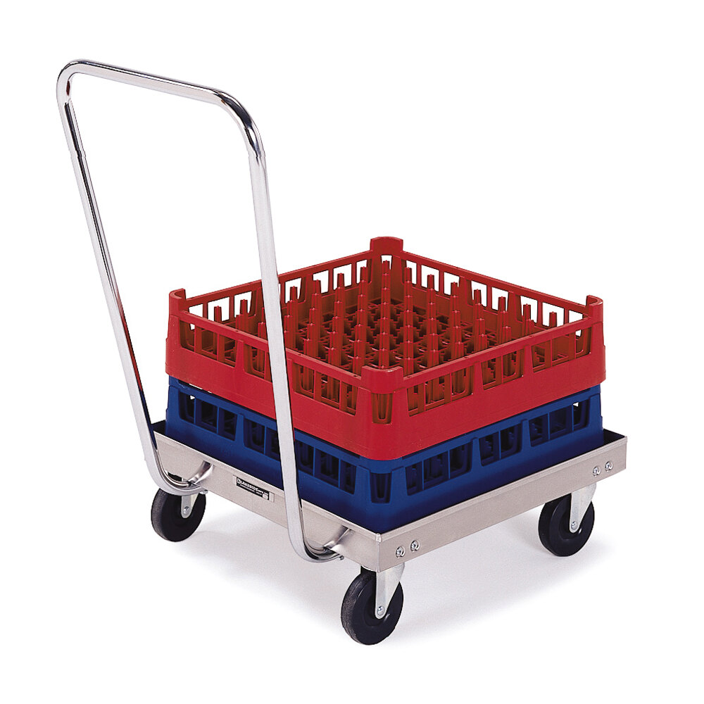 Lakeside 452 Stainless Steel Glass / Dish Rack Dolly 27 1/2" x 21" x 32"