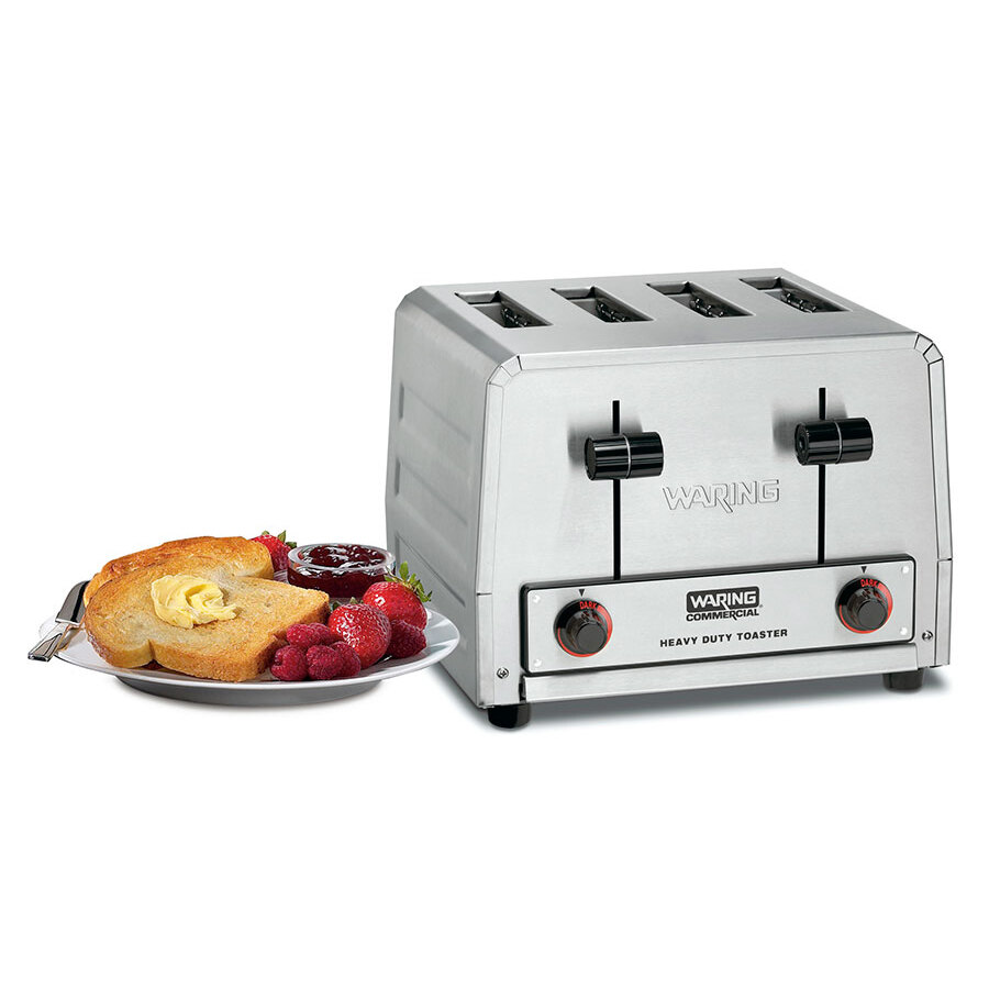 Waring WCT800 Heavy Duty 4 Slice Commercial Toaster 2200W