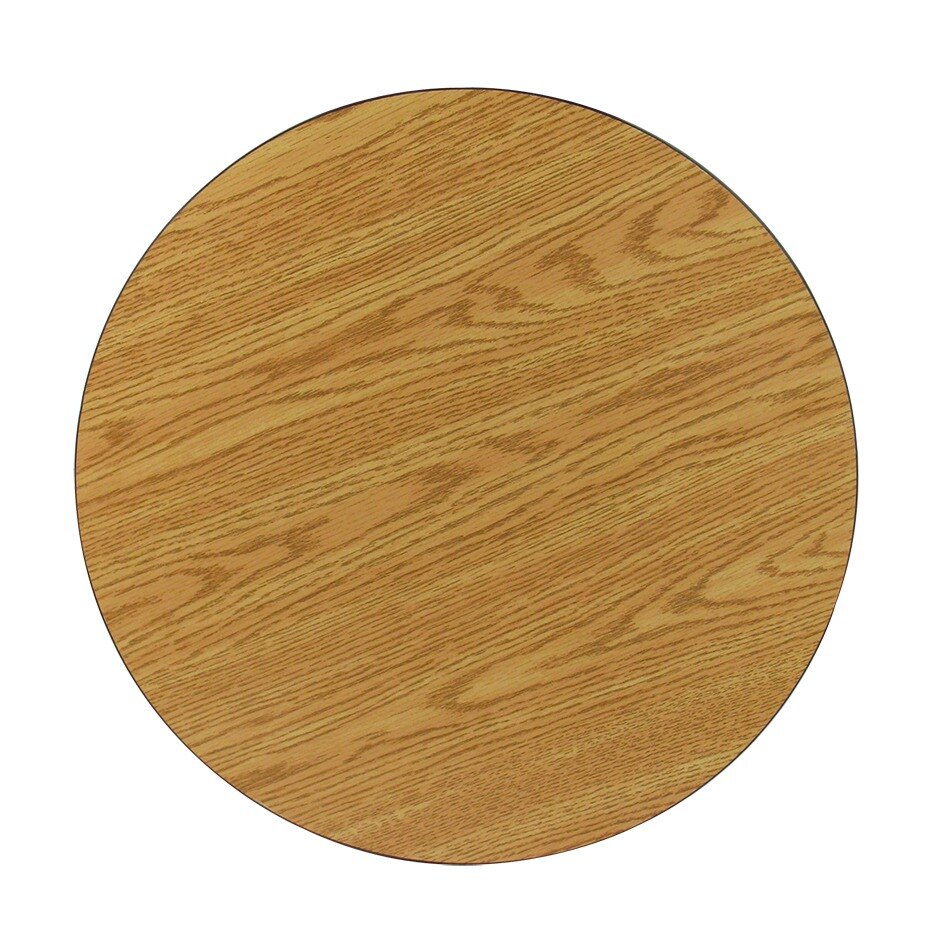 Lancaster Table & Seating 24" Laminated Round Table Top Reversible