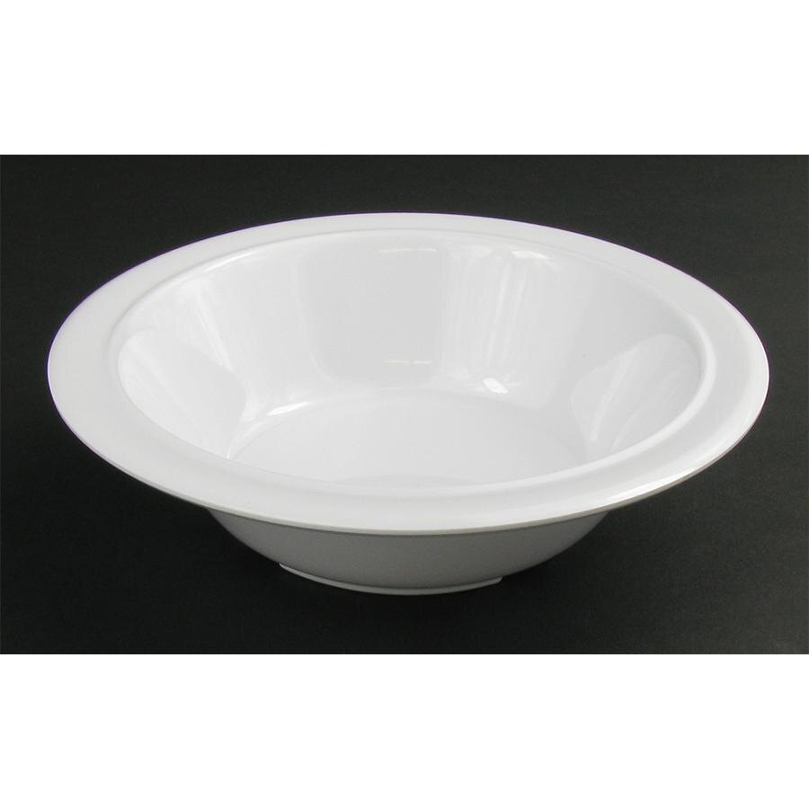 Nustone White Melamine Soup and Cereal Bowl 12 oz. 12 / Pack