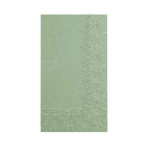 Hoffmaster 180546 Soft Sage 15" x 17" Green Paper Dinner Napkins 2Ply