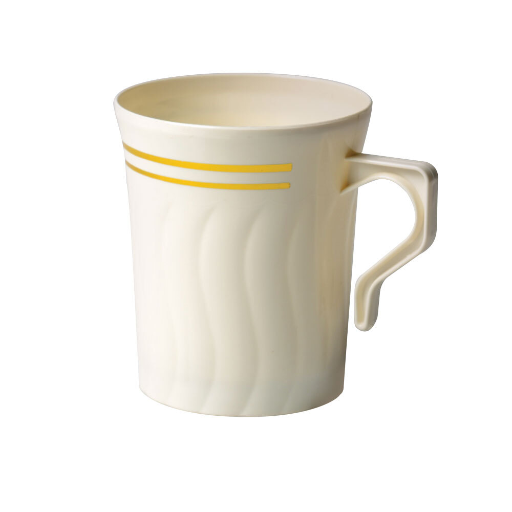 fineline-gold-splendor-508bn-bone-white-8-oz-plastic-coffee-mug-120 ...