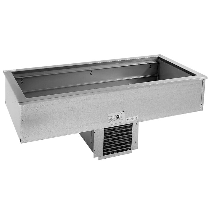 Delfield N8156B Four Pan Drop In Refrigerated Cold Food Well
