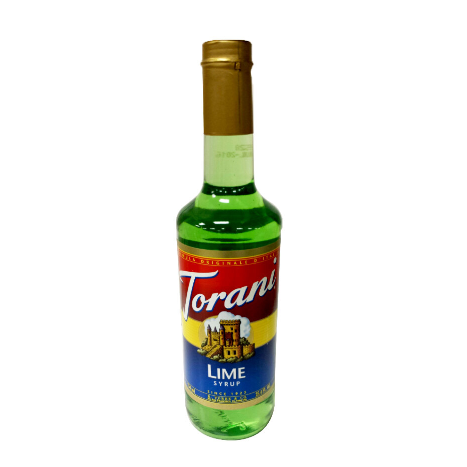 Torani 750 mL Lime Flavoring Syrup