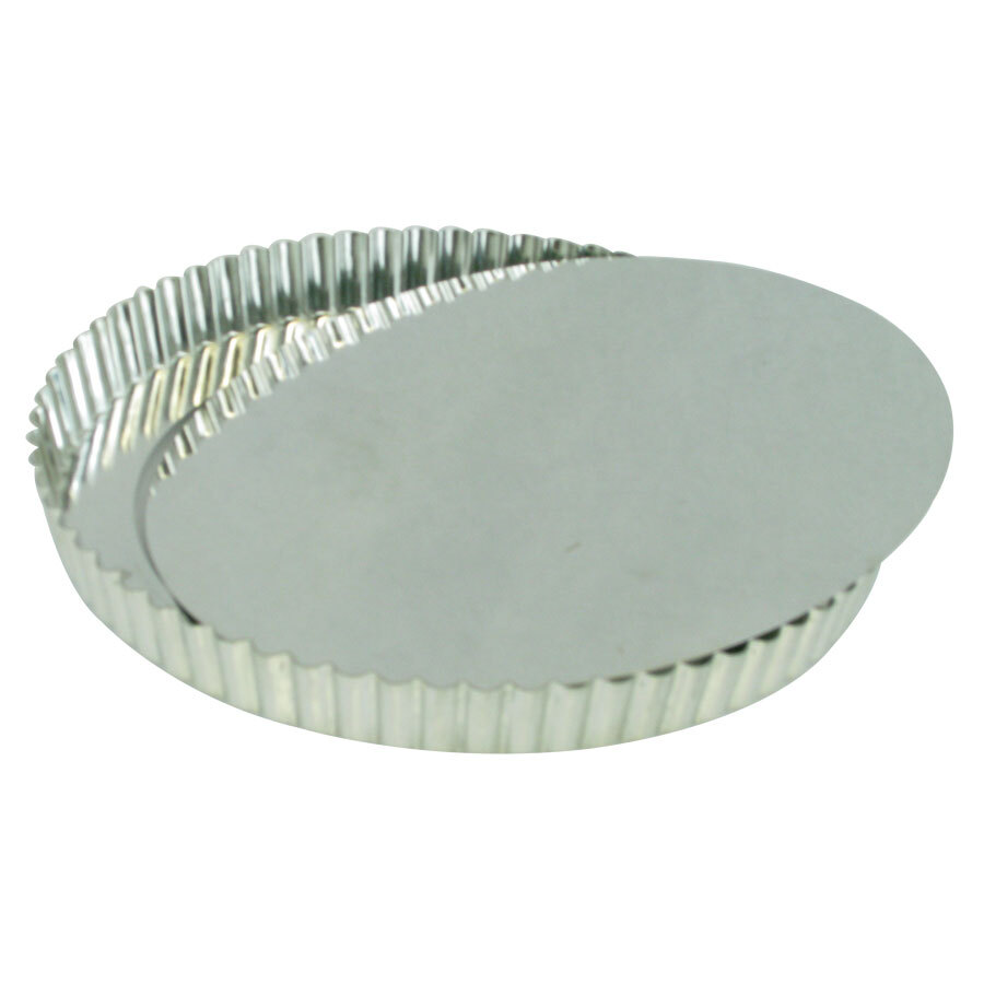 Quiche pan deep removable bottom