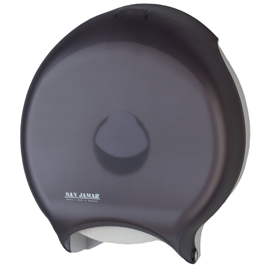 San Jamar R6000TBK Classic 12" Single Roll Jumbo Toilet Tissue