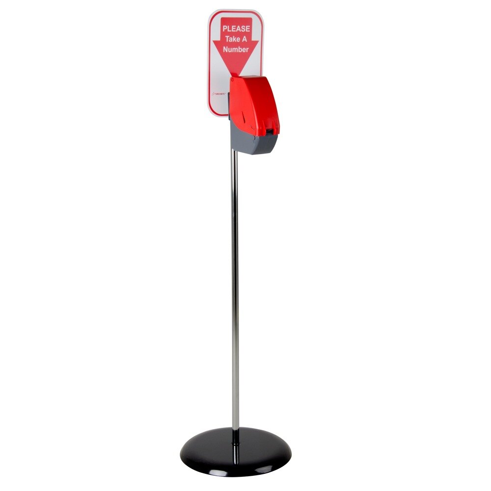 TurnOMatic 100005010 63" Floor Stand for D80 and D900 Ticket Dispensers