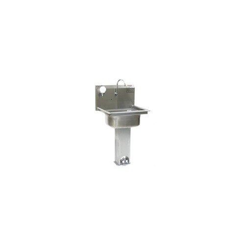 Eagle Group P1916 Stainless Steel Pedestal Hand Sink with Foot Pedal ...