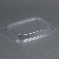 Dart Solo C64DDLR ClearPack Clear Snap-On Dome Lid for 30, 48, and 64 oz. Plastic Containers - 252/Case