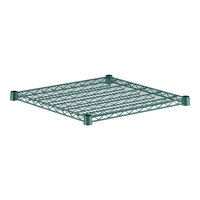 Regency 24 inch x 24 inch NSF Green Epoxy Wire Shelf