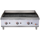 Cooking Performance Group Countertop Gas Lava Rock Charbroilers