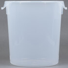 Round, Translucent Food Storage Containers & Lids