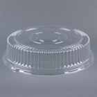 Visions Round and Oval Plastic Deli / Catering Tray Lids
