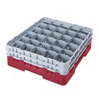 30 Compartment Cambro Glass Racks and Extenders