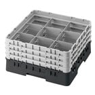 9 Compartment Cambro Glass Racks and Extenders