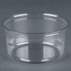 Fabri-Kal Alur RD12 12 oz. Recycled Customizable Clear PET Plastic Round Deli Container - 500/Case