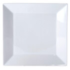 CAC China Square and Rectangular White China