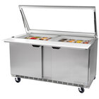 60" Commercial Sandwich / Salad Preparation Refrigerators