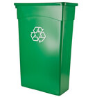 Wall Hugger Recycling Cans and Lids