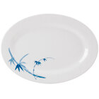 Blue Bamboo Melamine Dinnerware