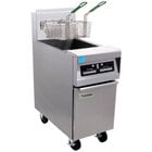 Split Pot Gas Deep Fryers
