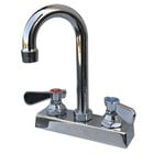 Deck Mount Faucets with Gooseneck Nozzles