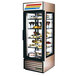 glass sided merchandiser