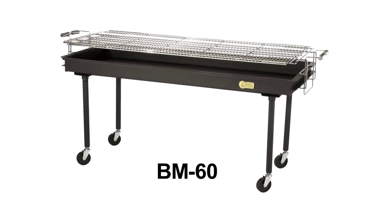Crown Verity BM60 Portable Outdoor Charbroiler Charcoal Grill Crown Verity BM60 Portable Outdoor Charbroiler Charcoal Grill