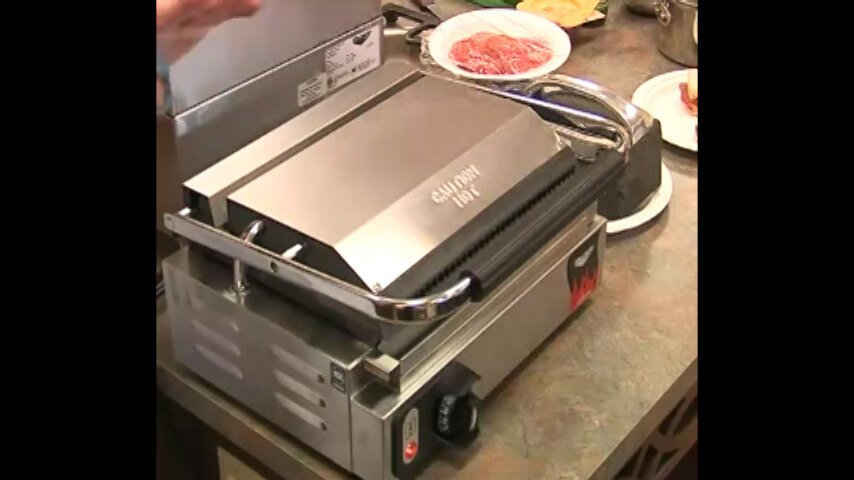 Vollrath Panini Grill Demonstration Vollrath Panini Grill Demonstration