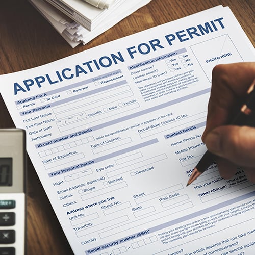 application for permit form