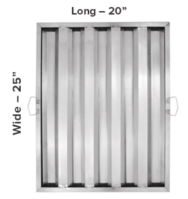 Exhaust Hood Filter Measurements