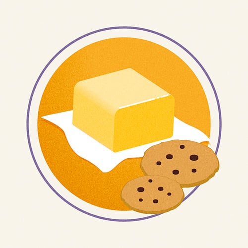 Illustration of European Butter